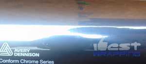 Avery dennison supreme wrapping film conform chrome series black au3380001